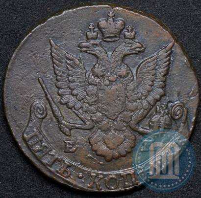 Picture 5 kopecks 1788 year ЕМ 