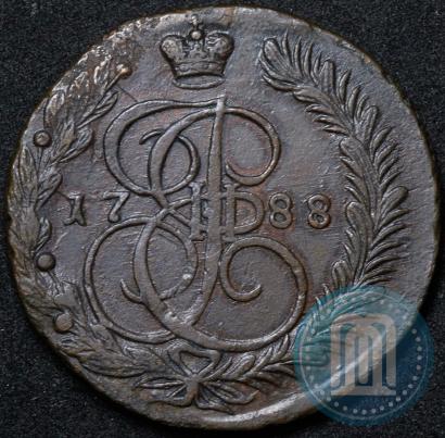 Picture 5 kopecks 1788 year ЕМ 