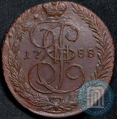 Picture 5 kopecks 1788 year ЕМ 