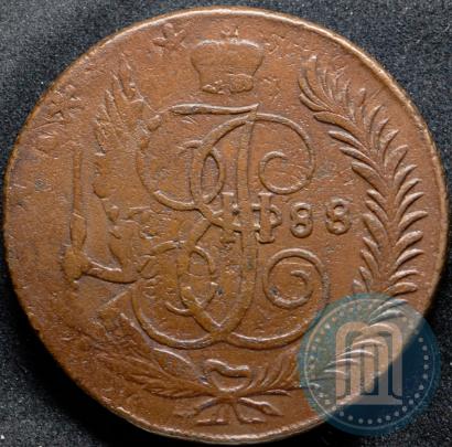 Picture 5 kopecks 1788 year ММ 