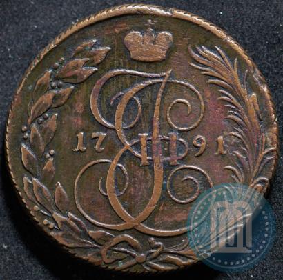 Picture 5 kopecks 1791 year КМ 