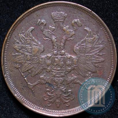 Picture 2 kopecks 1865 year ЕМ 