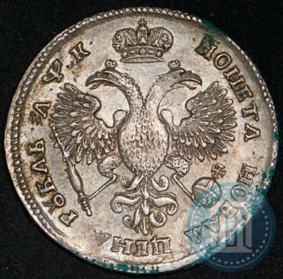 Picture 1 rouble 1720 year OK "Portrait in armour"