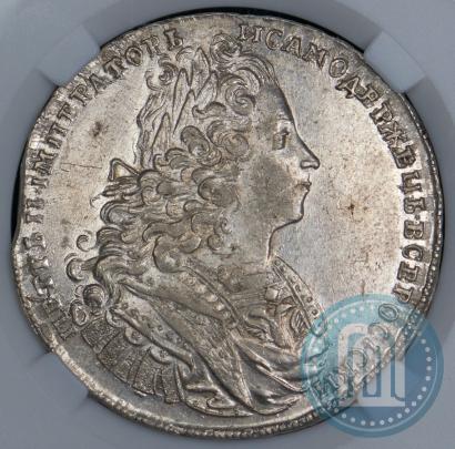 Picture 1 rouble 1729 year  "Type of 1727"