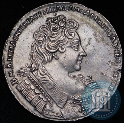 Picture 1 rouble 1731 year  