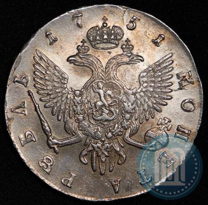 Picture 1 rouble 1751 year СПБ 