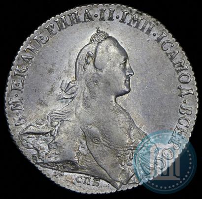 Фото 1 рубль 1772 года СПБ-АШ 