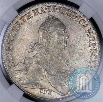 Фото 1 рубль 1773 года СПБ-ЯЧ-Т.И. 