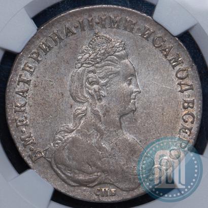 Picture 1 rouble 1780 year СПБ-ИЗ 