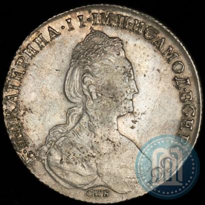 Picture 1 rouble 1782 year СПБ-ИЗ 