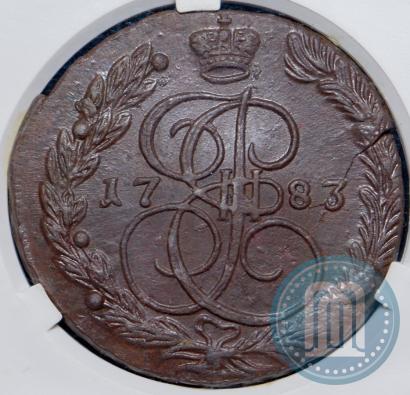 Picture 5 kopecks 1783 year ЕМ 