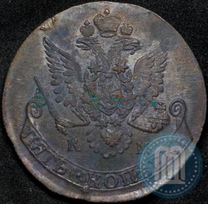 Фото 5 копеек 1783 года КМ 