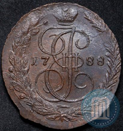 Picture 5 kopecks 1786 year ЕМ 