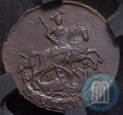 Picture 1 kopeck 1789 year ЕМ 