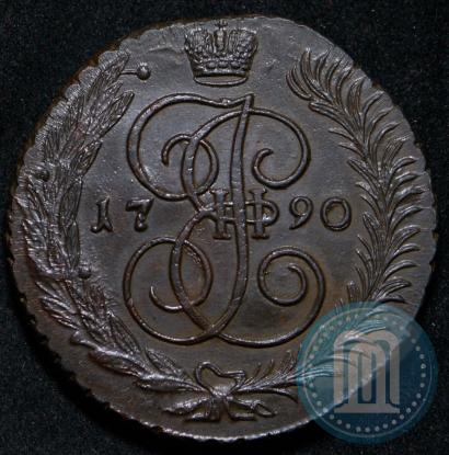 Фото 5 копеек 1790 года АМ 