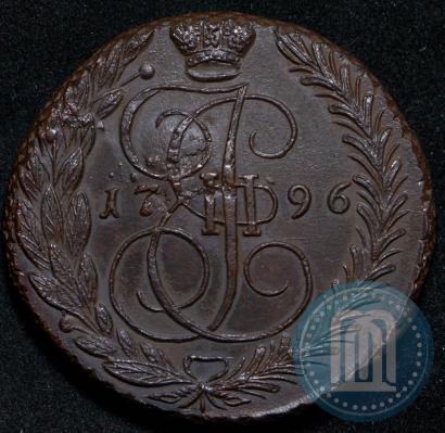 Picture 5 kopecks 1796 year ЕМ 