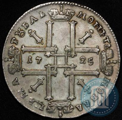 Picture 1 rouble 1725 year  "Portrait in ancient armour"
