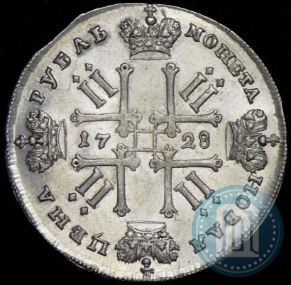 Фото 1 рубль 1728 года  "Тип 1728"