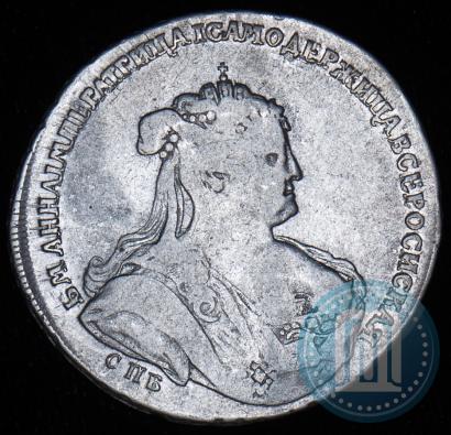 Picture Poltina 1738 year СПБ "Petersburg type"
