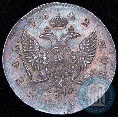 Picture 1 rouble 1742 year СПБ 