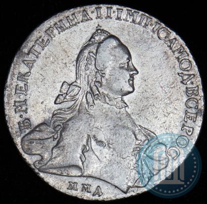 Фото 1 рубль 1762 года ММД-ДМ 