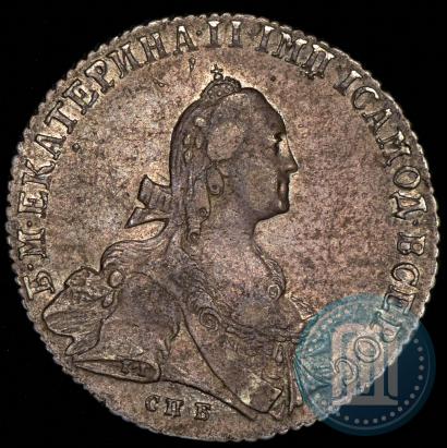 Фото Полтина 1771 года СПБ-ЯЧ 