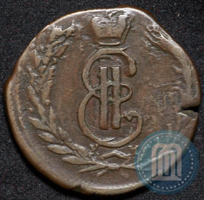 Picture 1 kopeck 1771 year КМ 