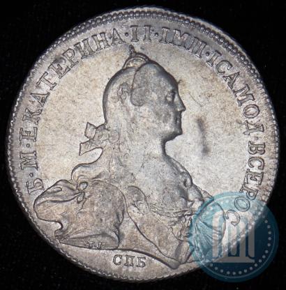 Picture 1 rouble 1773 year СПБ-ЯЧ-Т.I. 