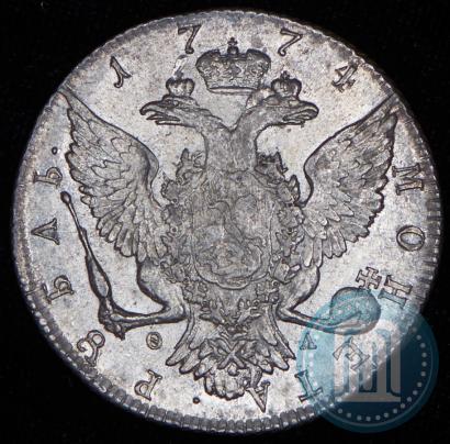 Picture 1 rouble 1774 year СПБ-ФЛ 