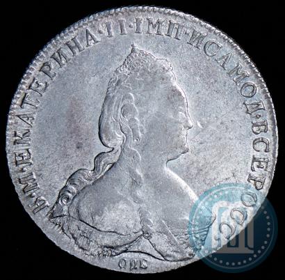 Picture 1 rouble 1786 year СПБ-ЯА 
