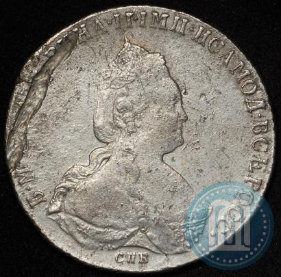 Picture 1 rouble 1787 year СПБ-ЯА 