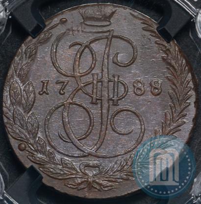 Picture 5 kopecks 1786 year ЕМ 