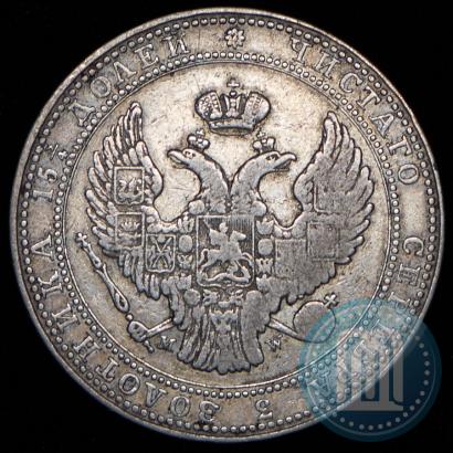 Picture 3/4 roubles - 5 złotych 1835 year MW 