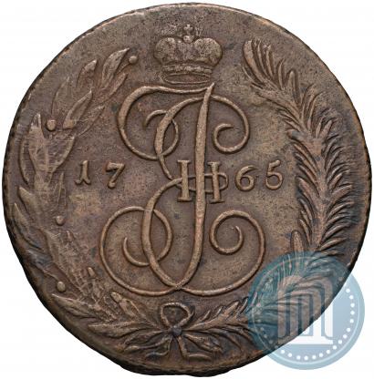 Picture 5 kopecks 1765 year СМ 