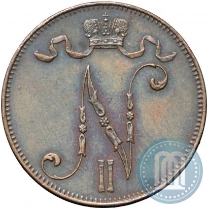 Picture 5 pennia 1898 year  
