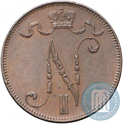 Фото 5 пенни 1899 года  
