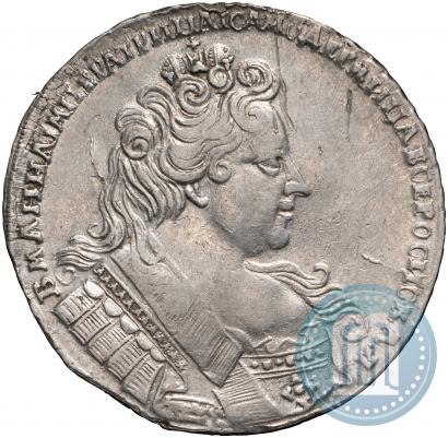 Picture 1 rouble 1731 year  