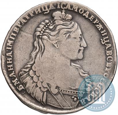 Picture 1 rouble 1737 year  "Type of 1735"