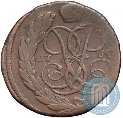 Picture 5 kopecks 1760 year  