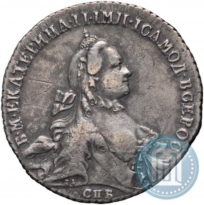 Picture 1 rouble 1764 year СПБ-ЯI 