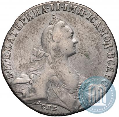 Picture 1 rouble 1772 year СПБ-ЯЧ-Т.I. 