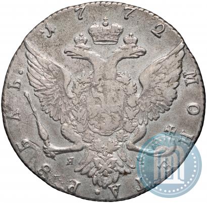 Picture 1 rouble 1772 year СПБ-ЯЧ-Т.I. 