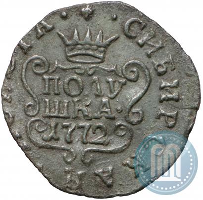 Фото Полушка 1772 года КМ 