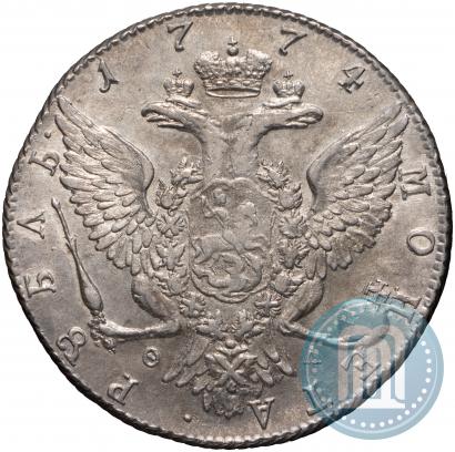 Picture 1 rouble 1774 year СПБ-ФЛ 