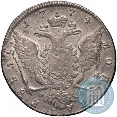 Picture 1 rouble 1774 year СПБ-ФЛ 
