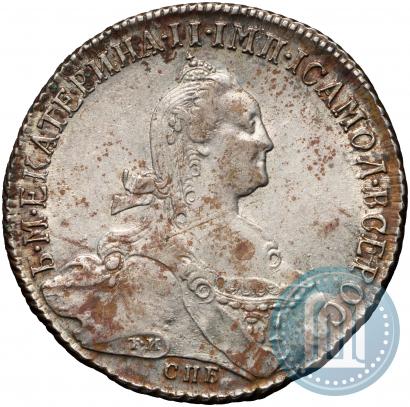 Picture 1 rouble 1774 year СПБ-ФЛ 