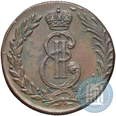 Фото 5 копеек 1775 года КМ 