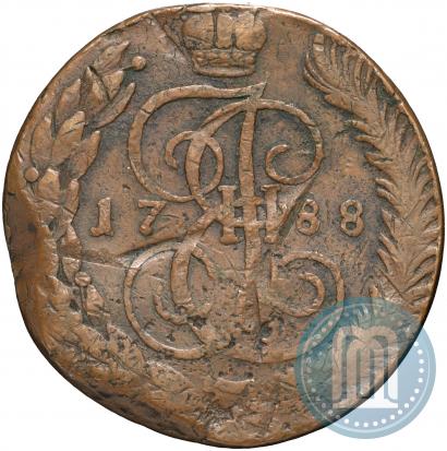 Picture 5 kopecks 1788 year ТМ 