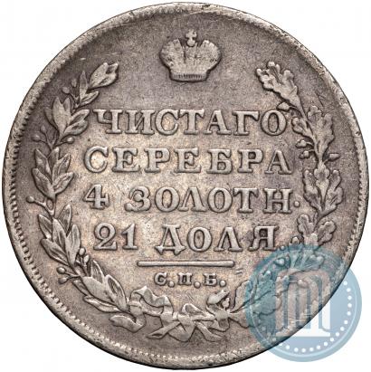 Picture 1 rouble 1828 year СПБ-НГ 