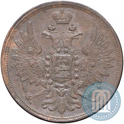 Picture 3 kopecks 1856 year ЕМ 